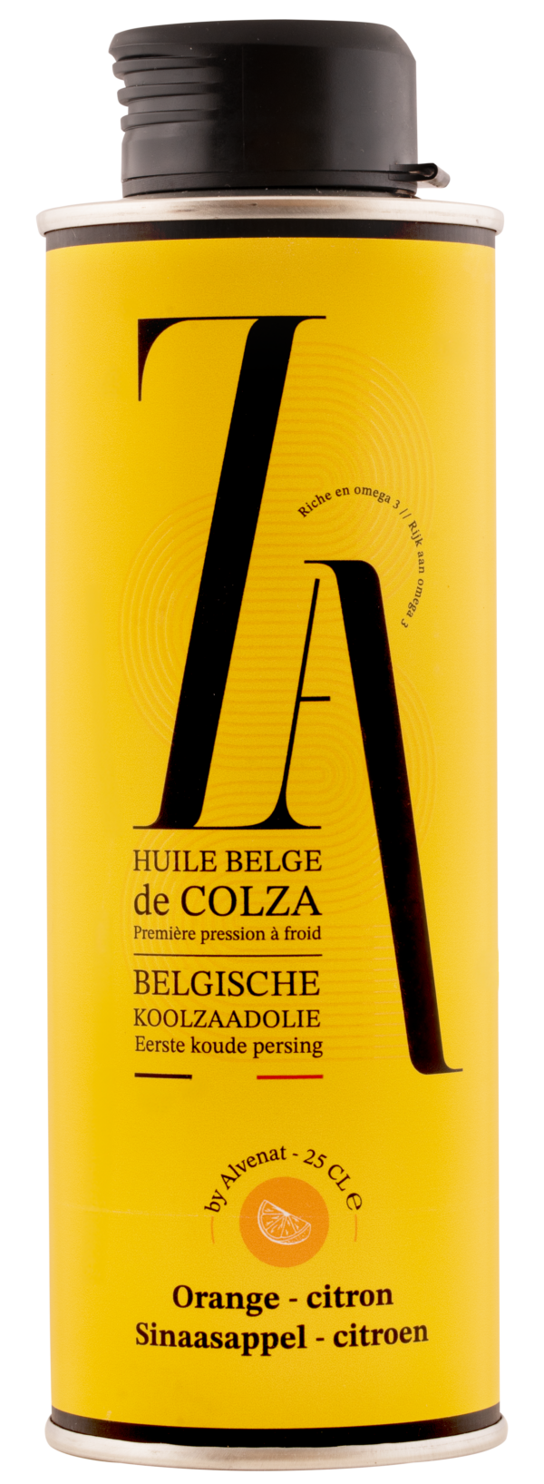 Huile ZA Colza Orange/Citron Alvenat 250 ml